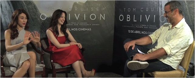 Vídeo exclusivo de Oblivion - Entrevista com Olga Kurylenko e Andrea Riseborough