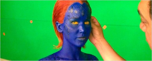 Saiu a primeira imagem de Jennifer Lawrence como Mística no novo X-Men!