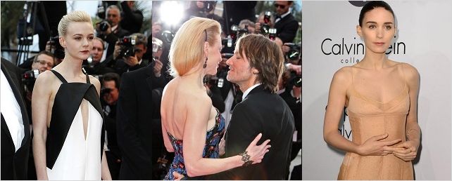 Cannes 2013: Três momentos das estrelas Nicole Kidman, Carey Mulligan e Rooney Mara