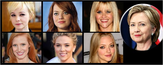 Carey Mulligan, Scarlett Johansson e Emma Stone cotadas para viver Hillary Clinton no cinema