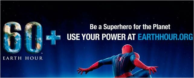Homem-Aranha será embaixador da Hora do Planeta